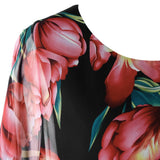 Hotkey® Women Dresses Plus Size Rose Cocktail Party Evening Mini Dress Beach Sundress for Summer
