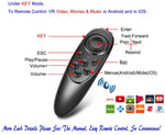 VR Remote Controller Gamepad Bluetooth Control VR Video, Film, Game, Selfie, Flip E-book/PPT/Nook page, Mouse, in Virtual Reality Headset 3D Glasses PC Tablet laptop Samsung Gear VR iPhone Smart Phone