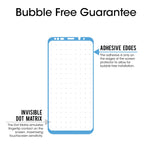 amFilm Glass Screen Protector for Samsung Galaxy S9 Plus, 3D Curved Tempered Glass, Dot Matrix with Easy Installation Tray, Case Friendly (Black)