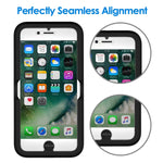 JETech Screen Protector for Apple iPhone 8 Plus, iPhone 7 Plus, iPhone 6s Plus, iPhone 6 Plus, 5.5-Inch, Tempered Glass Film with Easy-Installation Tool, 2-Pack
