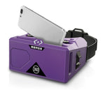 MERGE AR/VR Headset - Augmented and Virtual Reality Goggles, 300+ Experiences, STEM Product, Works with iPhone or Android (Pulsar Purple)