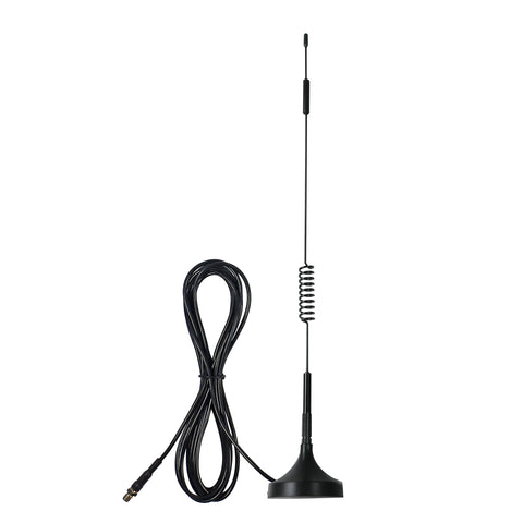 SureCall Wide Band 12" Magnetic Roof-Mount Antenna for Vehicles with FME-Female Connector - Black
