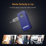 Mpow BH044 Bluetooth Receiver, Wireless Bluetooth 4.1 Car Adapter & Bluetooth Car Aux Adapter for Music Streaming Sound System, Hands-Free Bluetooth Car Kits for Home/Car Audio Stereo System