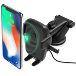 iOttie Easy One Touch Wireless Qi Fast Charge Car Mount Kit || Fast Charge: Samsung Galaxy S10 S9 Plus S8 S7 Edge Note 8 5 | Standard Charge: iPhone X 8 Plus & Qi Enabled Devices | + Dual Car Charger
