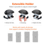 TORRAS Wireless Car Charger Mount, Auto-Clamping 7.5W / 10W Fast Cell Phone Charger Holder Compatible with iPhone Xs/Xs Max/XR/X / 8/8 Plus, Galaxy S10 / S10+ / S9 / S9+ / S8, More
