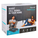 SureCall Fusion4Home Omni/Whip, Cell Phone Signal Booster Kit for All Carriers 3G/4G LTE up to 2,000 Sq Ft - SC-PolyH-72-ORA-Kit