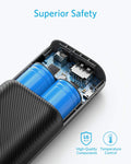 Anker PowerCore 10000 Redux, Ultra-Small Power Bank, 10000mAh Portable Charger for iPhone, Samsung Galaxy, and More