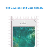 JETech Screen Protector for iPhone SE 5s 5c 5, Tempered Glass Film, 2-Pack