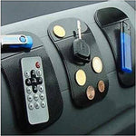 Funrarity Magic Anti-slip Non-slip Mat Car Dashboard Adhesive Mat Sticky Pad for Cell Phone Cd Electronic Devices Phone Pad Black (Pack of 5)