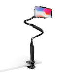 Phone Holder for Bed, Lamicall Cell Phone Holder Flexible : Gooseneck Arm 360 Clip Bracket Clamp Mount Stand for Phone Xs Max XR X 8 7 6 Plus 5 4, Samsung S10 S9 S8 S7 S6, Huawei More Smart Phones