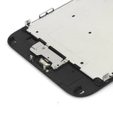 for iPhone 6 Plus Digitizer Screen Replacement Black - Ayake 5.5'' Full LCD Display Assembly with Home Button, Front Facing Camera, Earpiece Speaker Pre Assembled and Repair Tool Kits