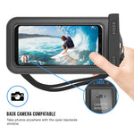 Trianium (2Pack) Universal Waterproof Case, Cellphone Dry Bag Pouch w/ IPX8 for iPhone X 8 7 6s 6 Plus, SE 5s 5c 5, Galaxy s9 s8 s7 s6 edge, Note 5 4,LG G6 G5,HTC 10,Nokia, Pixel up to 6.0” diagonal