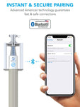 Premium 5-In-1 Bluetooth Selfie Stick For iPhone X XR XS 10 8 7 6 5, Samsung Galaxy S10 S9 S8 S7 S6 S5, Android - Selfie Sticks (Powered by USA Technology) - No Apps No Downloads No Batteries Required