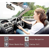 Bluetooth Speakers for Car Motion AUTO-ON, Wireless in-car Speakerphone, Bluetooth 4.1 Hands-Free Visor Car Kit Stereo Music Receiver for Safely Driving with Siri, Google Assistant Voice Command