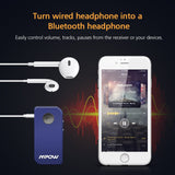 Mpow BH044 Bluetooth Receiver, Wireless Bluetooth 4.1 Car Adapter & Bluetooth Car Aux Adapter for Music Streaming Sound System, Hands-Free Bluetooth Car Kits for Home/Car Audio Stereo System
