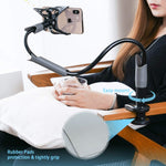 Phone Holder for Bed, Lamicall Cell Phone Holder Flexible : Gooseneck Arm 360 Clip Bracket Clamp Mount Stand for Phone Xs Max XR X 8 7 6 Plus 5 4, Samsung S10 S9 S8 S7 S6, Huawei More Smart Phones