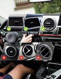 Mpow 086 Upgraded Air Vent Car Phone Mount, 3-Level Adjustable Clamp, 360 Degree Rotation Phone Holder Compatible with iPhone, Galaxy Note, Nexus 6, Smartphones Under 6 inch