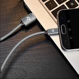 Rankie Micro USB Cable High Speed Data and Charging, Nylon Braided, 3-Pack 3FT