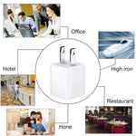 Aymuna iPhone Charger, 2 Sets iPhone Charger Cable USB Wire Data Sync Charging Cord Compatible with iPhone X/8 Plus/7 Plus/6S/6 Plus/6S Plus/5/5S/5C/XS/XR/XS Max/Ipad/iPod-[White]