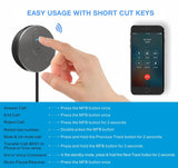 Besign Bluetooth 4.1 Car Kit for Hands-Free Talking & Music Streaming, Wireless Audio Receiver for Car with 3.5mm AUX Input Port
