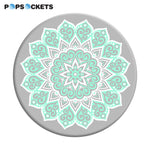 PopSockets: Collapsible Grip & Stand for Phones and Tablets - Peace Mandala Tiffany