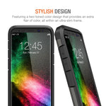 Trianium Duranium Series Holster Case Compatible with Samsung Galaxy S8 Plus with Heavy Duty Premium Protective Kickstand + Extreme Shock Absorption S8 Plus Case 2017 - Gunmetal