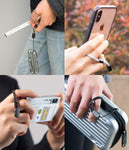 Ringke Lanyard Finger Strap (4 Pack) Compatible with Cellphone, Phone Cases, Keys, Cameras, GoPro, and More