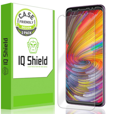 Galaxy S9 Screen Protector (2-Pack) [Ultimate] [Case-Friendly], IQ Shield LiQuidSkin Full Coverage Screen Protector for Galaxy S9 (Version 2) HD Clear Anti-Bubble Film