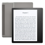 Kindle Oasis E-reader - Graphite, 7" High-Resolution Display (300 ppi), Waterproof, Built-In Audible, 32 GB, Wi-Fi + Free Cellular Connectivity