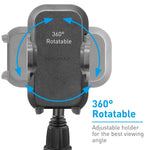 Macally Adjustable Automobile Cup Holder Phone Mount for iPhone Xs XS Max XR X 8 8+ 7 7 Plus 6s Plus 6s SE Samsung Galaxy S9 S9+ S8 S7 Edge S6 S5 Note 5, Xperia iPod, Smartphones, MP3, GPS (MCUPMP)