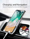 VICSEED Car Phone Mount, Air Vent Phone Holder, Handsfree Cell Phone Car Mount Compatible iPhone XR Xs Max Xs X 8 7 6 Plus, Compatible Samsung Galaxy S10 S10+ S10e S9 S8 S7 LG Google etc.