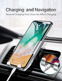VICSEED Car Phone Mount, Air Vent Phone Holder, Handsfree Cell Phone Car Mount Compatible iPhone XR Xs Max Xs X 8 7 6 Plus, Compatible Samsung Galaxy S10 S10+ S10e S9 S8 S7 LG Google etc.