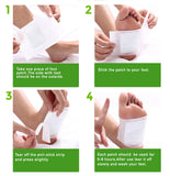 H-Art FDA Certified Foot Pads, 2in1 (20pcs) - Pain Relief, Antistress, Body Cleansing and Sleep Better - 100% Organic Foot Patches - New 2019 Formula