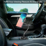 Car Cup Phone Holder&Gravity Air Vent Wireless Car Mount,[10W Qi Fast Charge] Universal Car Charger Compatible for Samsung Galaxy S10e/S10/S9/Note9,iPhone X/XR/XS Max,Huawei P30 Pro,QI-Enabled Phone