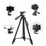 Eocean Tripod, 50 Inch Aluminum Tripod, Video Tripod for Cellphone, Camera, Universal Tripod with Wireless Remote, Compatible with iPhone Xs/Xr/X/8/8 Plus/Samsung Galaxy/Google/GoPro Hero