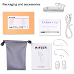 Bluetooth Headset V4.1 Bluetooth Earpiece with Noise Cancelling Mic, Waterproof IPX5 (Sliver)