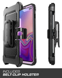 SUPCASE Unicorn Beetle Pro Series Designed for Samsung Galaxy S10 Case (2019 Release) Full-Body Dual Layer Rugged with Holster & Kickstand Without Built-in Screen Protector (Purple)