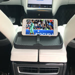 Anti-Slip Car Dash Grip Pad for Cell Phone, Keychains, Sun Glasses,Stand for Navigation Cell Phone (Black)