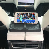 Anti-Slip Car Dash Grip Pad for Cell Phone, Keychains, Sun Glasses,Stand for Navigation Cell Phone (Black)