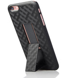 iPhone 6S Plus / 6 Plus Case, Aduro Combo Shell & Holster Case Super Slim Shell Case w/Built-in Kickstand + Swivel Belt Clip Holster for Apple iPhone 6S Plus / 6 Plus