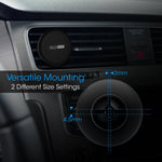 TechMatte MagGrip Universal Magnetic Air Vent Car Mount for iPhone XR, XS 8, Galaxy S9, S8, S7, Pixel 3, 2 with Extra Strong Magnetic Grip (1 Pack)