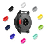 Junboer Compatible Fenix 5 / 5S / 5X Plus Charger Port Protector, Silicone Dust Plug Anti-dust Plugs Compatible for Garmin Fenix 5S/5/5X/Vivoactive 3/Vivosport/Forerunner 935/Approach S60 Smartwatch(1
