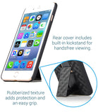 Aduro Holster Case for iPhone 8 Plus/iPhone 7 Plus (5.5") Combo Shell & Holster Slim Shell Case with Built-in Kickstand + Swivel Belt Clip Holster for Apple iPhone 8 Plus and iPhone 7 Plus ONLY