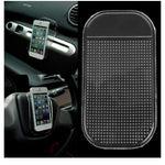 Anti-Slip Radar Detector Dash Mat, Non Slip Sticky Dashboard Pad Cell Phone GPS Holder. (Clear)