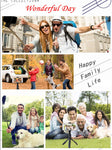 Selfie Stick Tripod Bluetooth Portable Extendable Monopod with Wireless Remote Shutter Stand for iPhone X/8 plus/7/6S/6/XS max/xr Samsung Galaxy Note S6/7/8/9 Plus, Android Phone,Camera,Smartphones