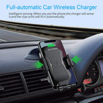 Proker Wireless Car Charger Mount, Automatic 10W Qi Fast Charging Car Phone Holder Dashboard Air Vent Compatible Samsung Galaxy S8/S8+/ S9/S9+/S7/S7 Edge, iPhone 8/ 8Plus/X/XS/XS Max