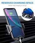 andobil Car Phone Mount, Hands-Free Phone Holder for Car Dashboard Air Vent Windshield, Super Strong Suction Cup, Compatible for iPhone X/XS/XR/8 Plus/8/7 Plus/7/6s, Samsung Galaxy S10/S9/S8, etc.