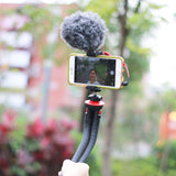 ULANZI Metal Phone Tripod Mount with Hot Shoe Mount Smartphone Video Rig Tripod Mount Adapter