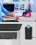 Wireless Charger, Tiergrade Qi-Certified Foldable 10W Fast iPhone X Wireless Charger Portable Compatible with Galaxy S9/S9+/S8/S8+, Standard Qi Compatible with iPhone X/8/8+ (AC Adapter Not Included)