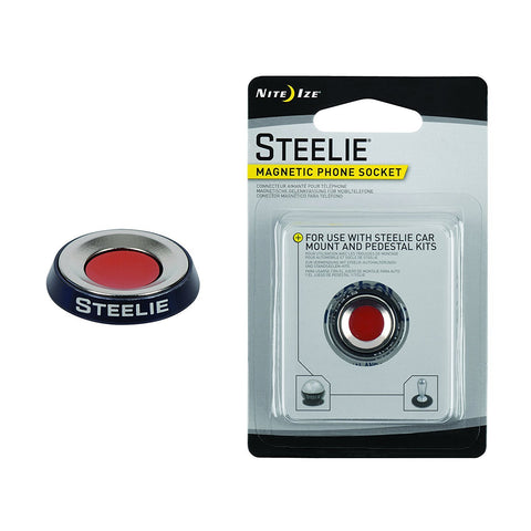 Nite Ize Original Steelie Magnetic Phone Socket - Additional Magnet for Steelie Phone Mounting Systems